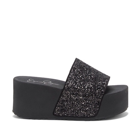Jessica Simpson platform slide sandals - Picture 10 of 14
